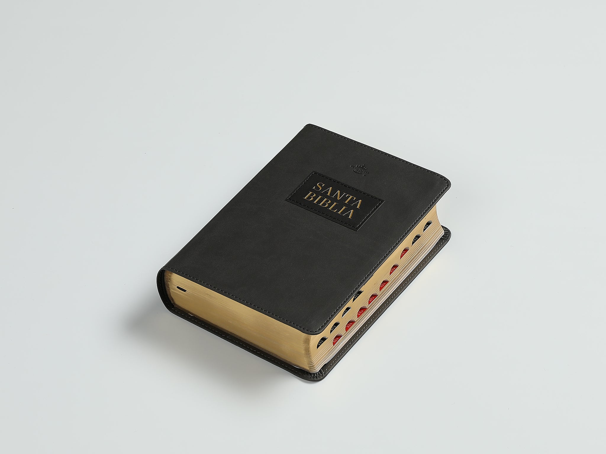 Biblia RVR60 con índice -  Negra | Tamaño manual