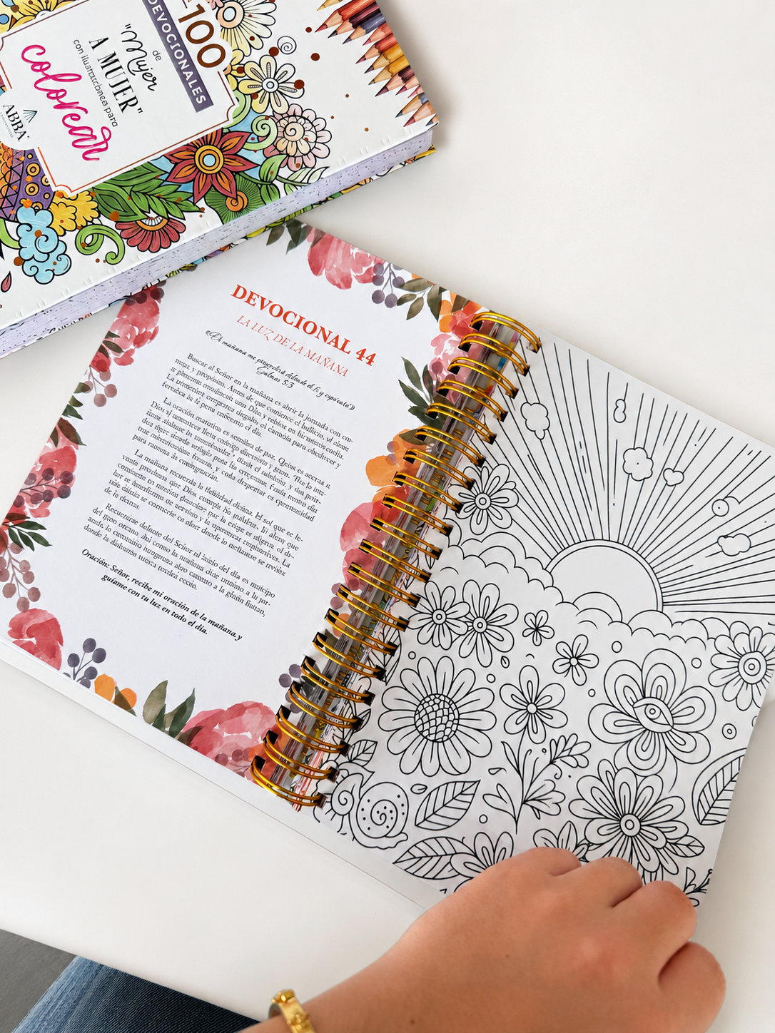 100 Devocionales para Colorear | Mujer a Mujer