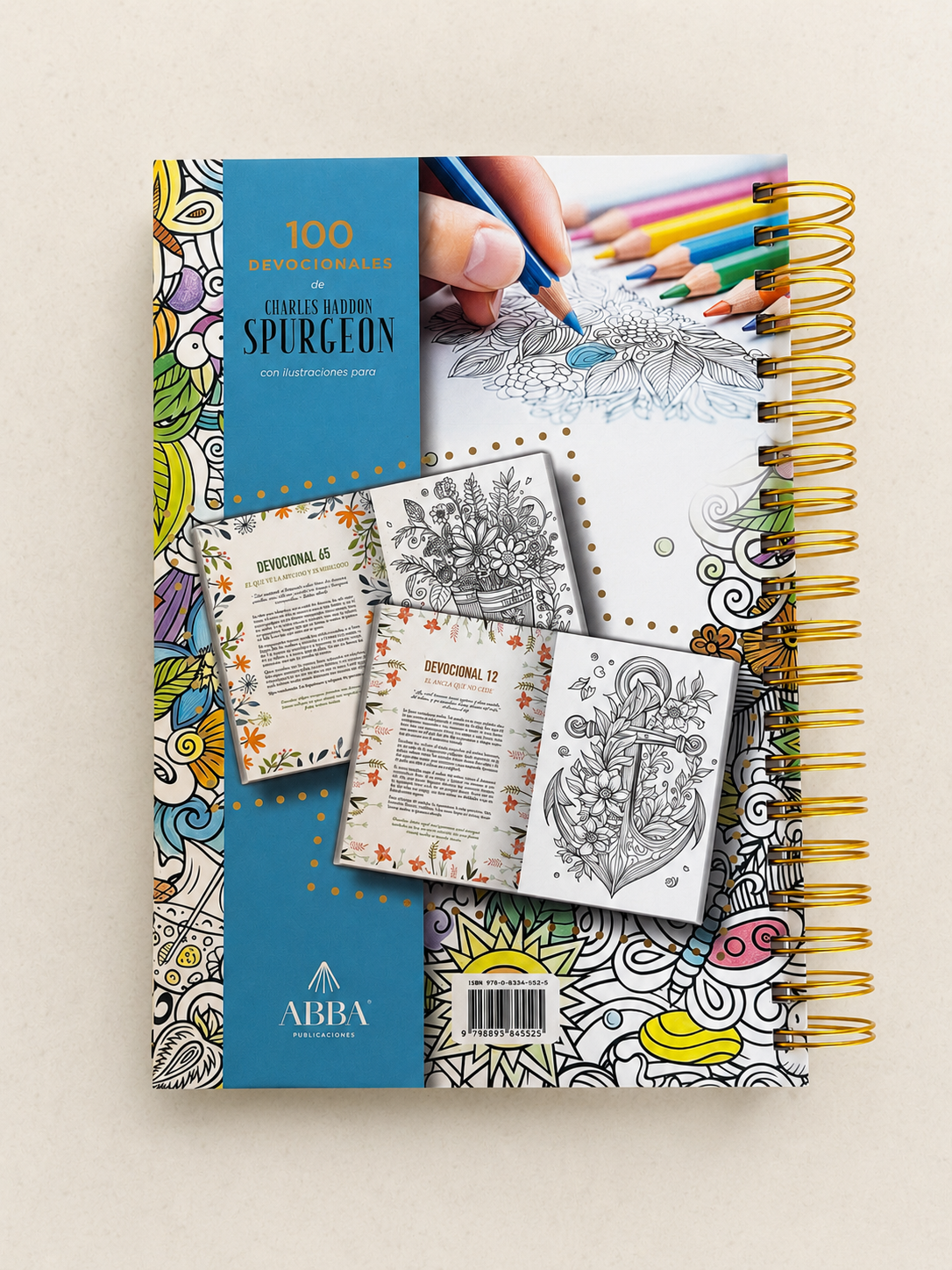100 Devocionales para Colorear | Charles Haddon Spurgeon