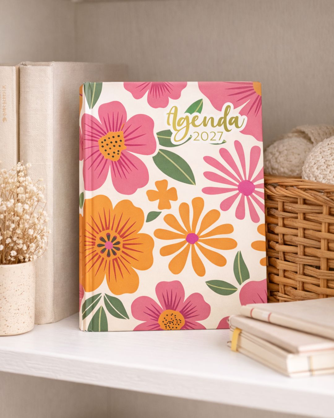 Agenda 2027 | Floral Tapa Dura
