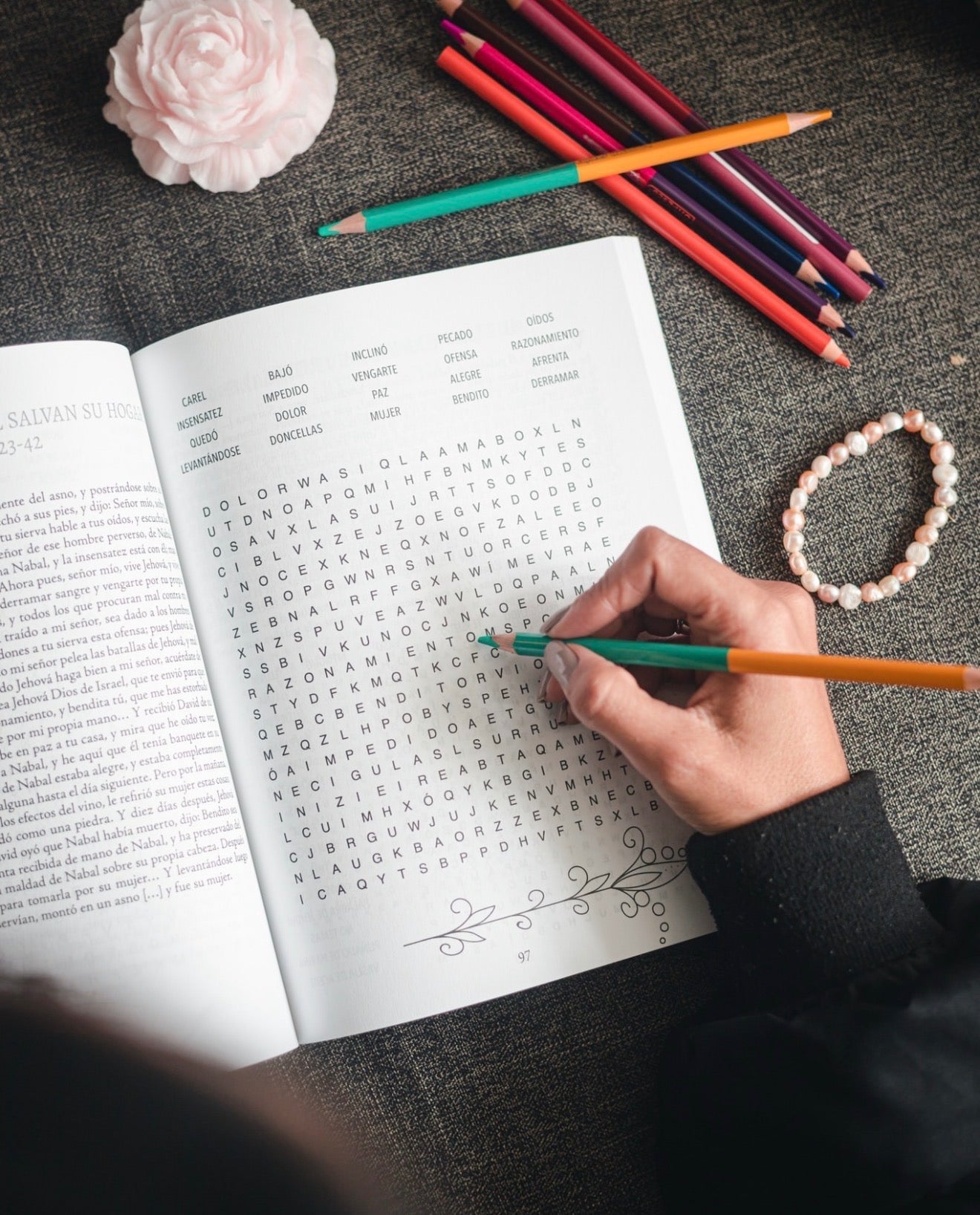 Sopas de Letras Mujeres de la Biblia | Letra Grande