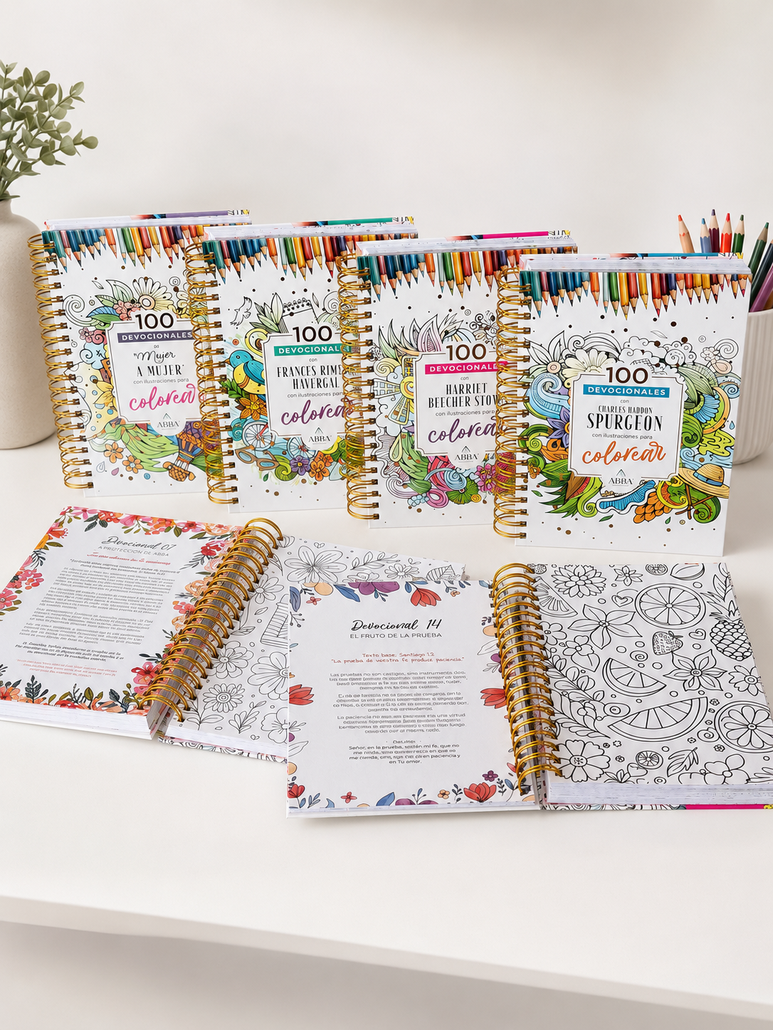 100 Devocionales para Colorear | Mujer a Mujer