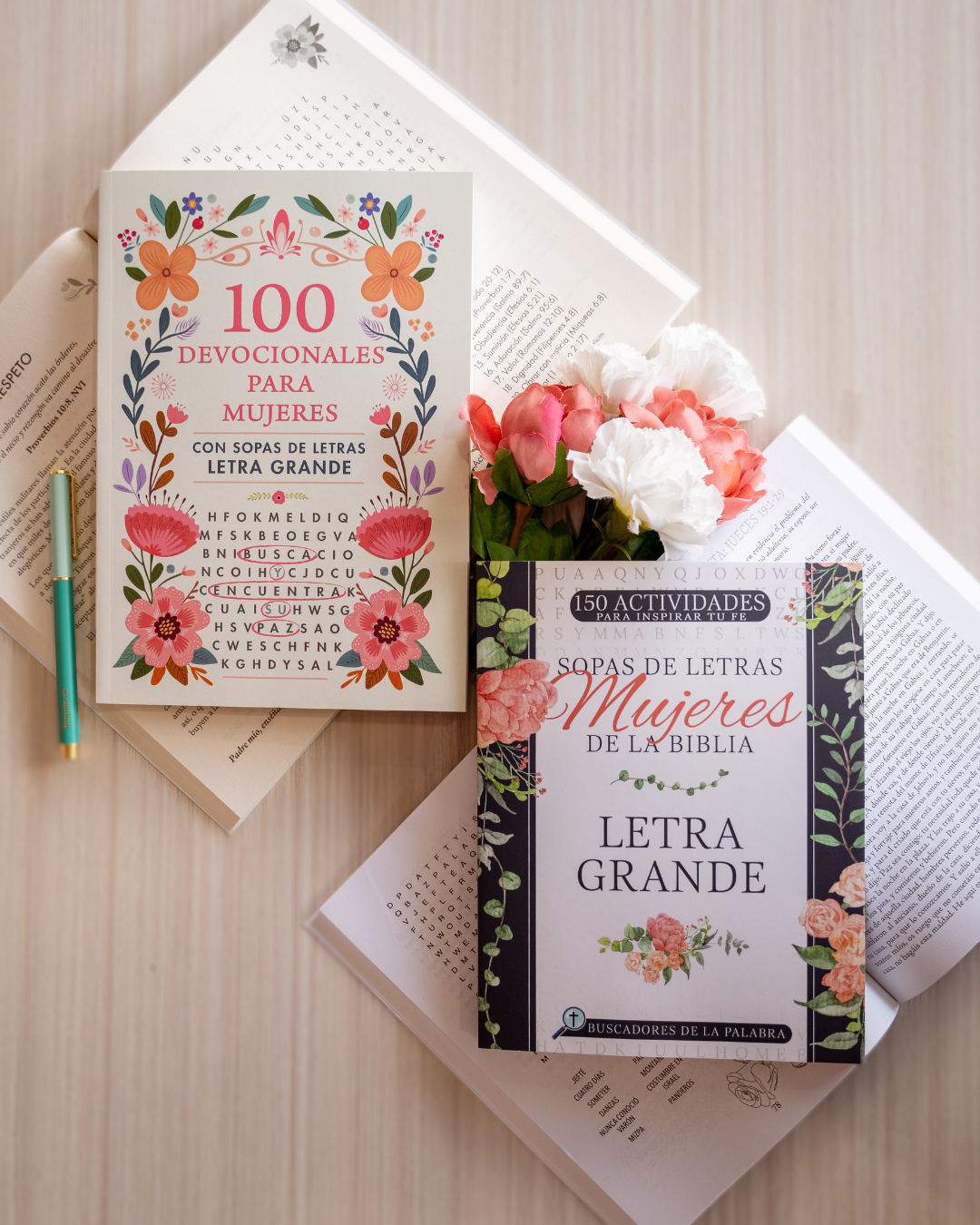 Sopas de Letras Mujeres de la Biblia | Letra Grande