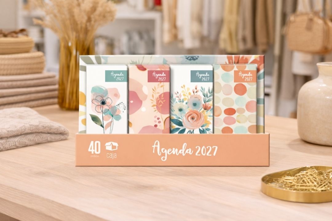 Display Agendas Pocket 2027 - 40 unidades