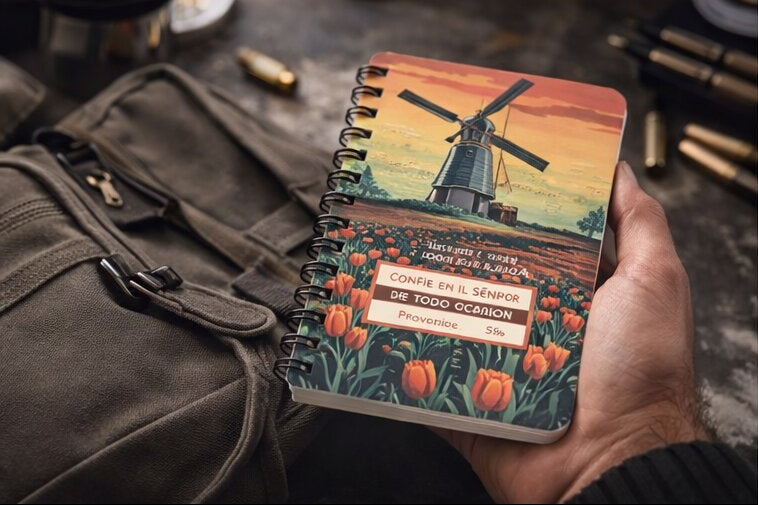 Set de 3 libretas Paisajes Vintage