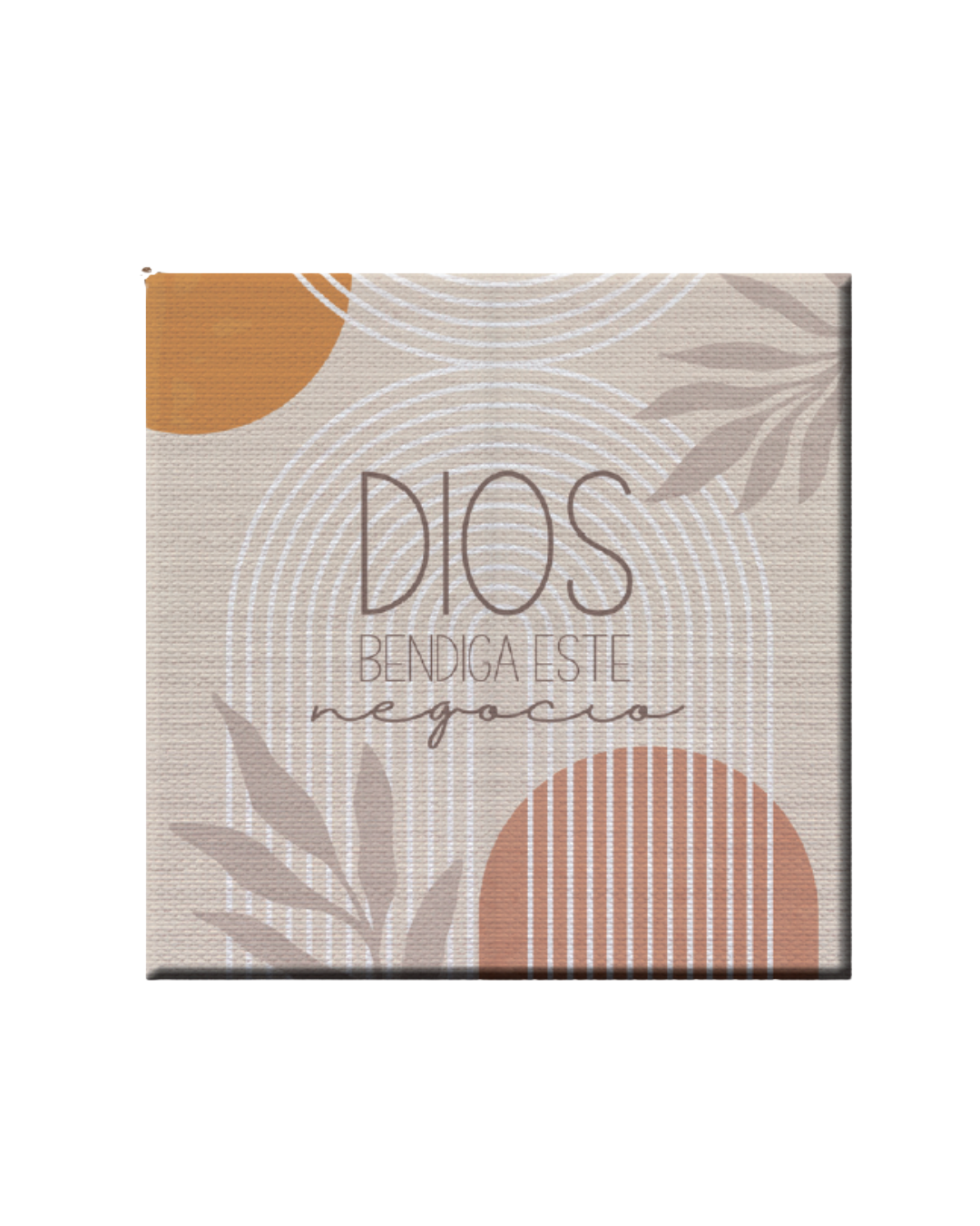 Cuadro canva | Dios bendiga este negocio