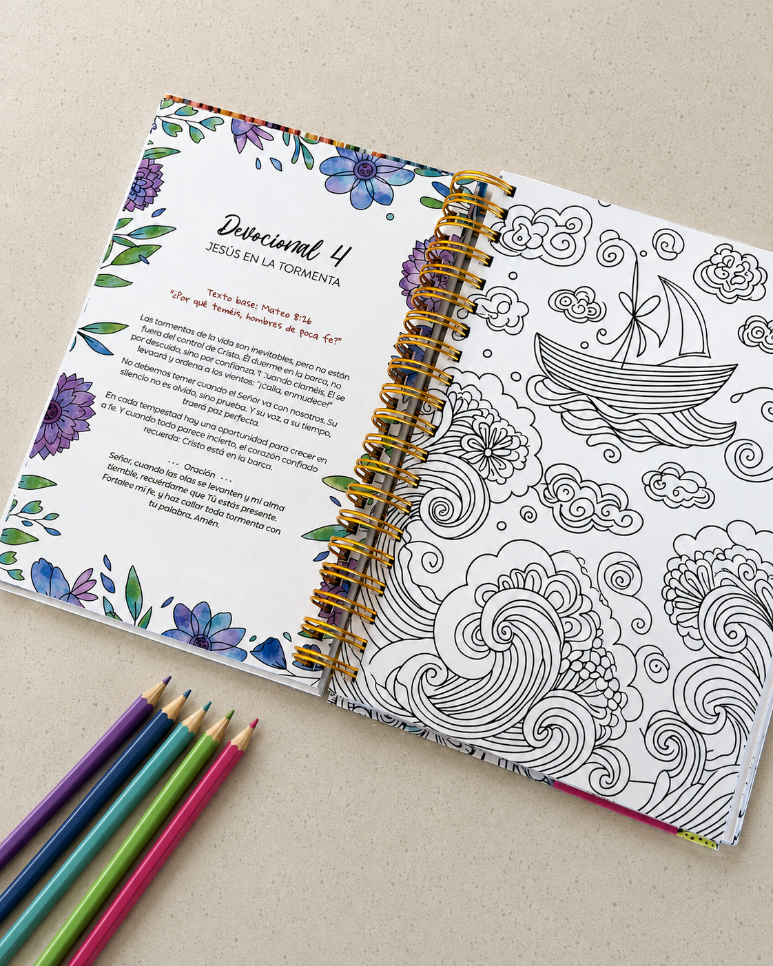100 Devocionales para Colorear | Mujer a Mujer