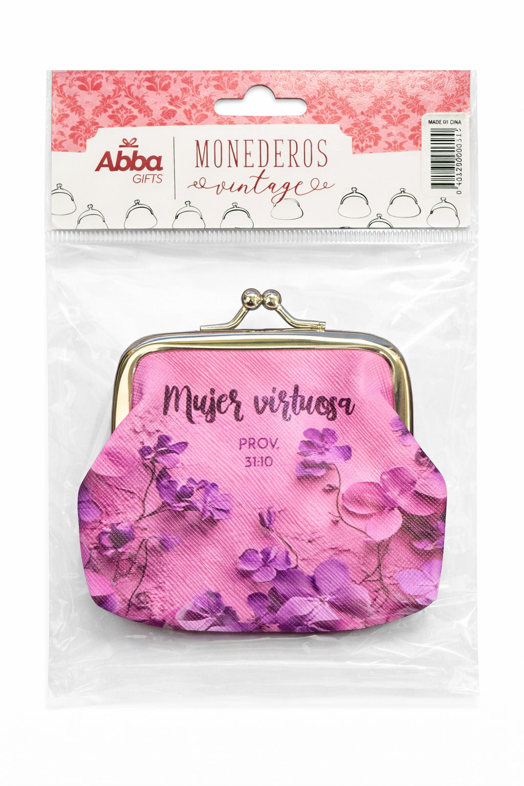 Monedero de Bolsillo - Mujer Virtuosa ABBA