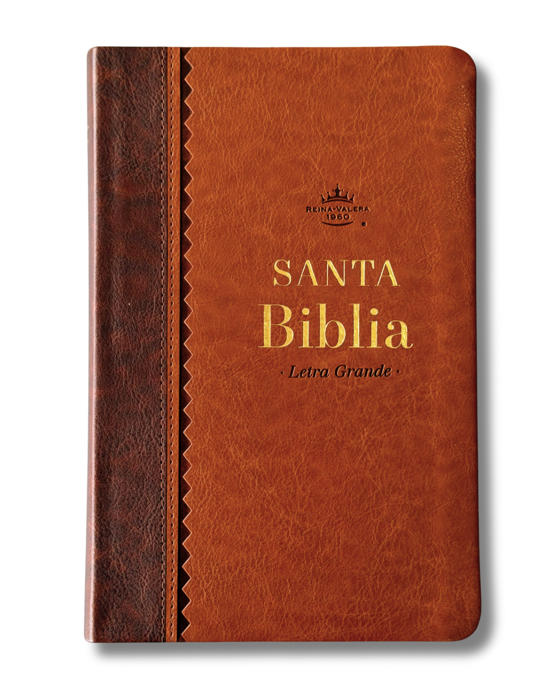 Biblia RVR1960 | Encuadernación Café Refinado