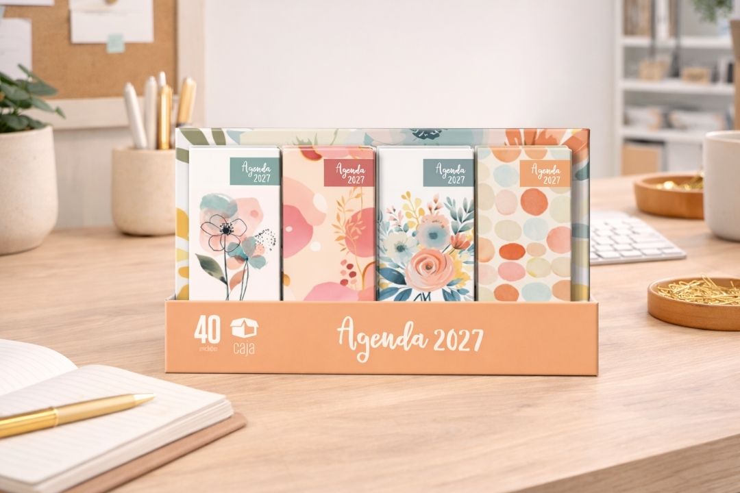 Display Agendas Pocket 2027 - 40 unidades