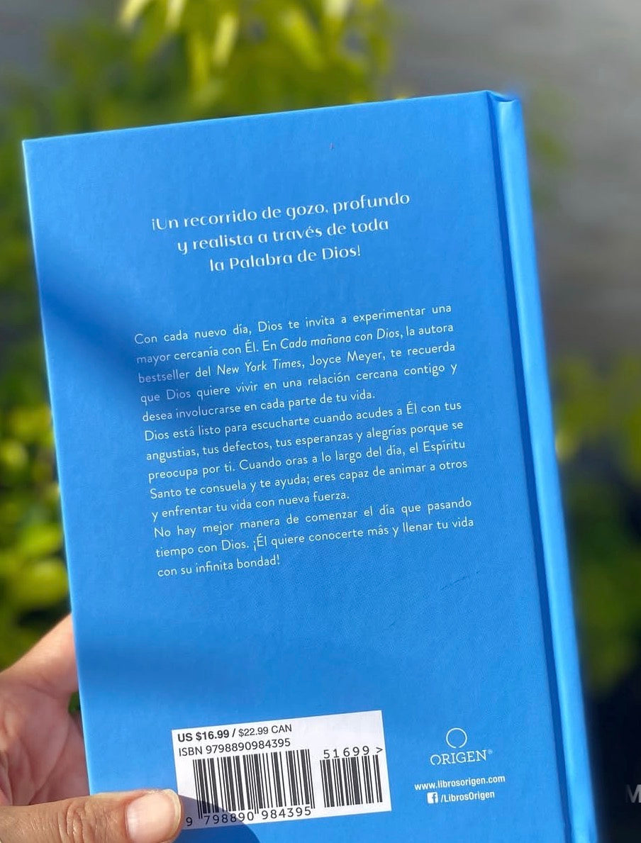 Cada Mañana con Dios: 365 Devocionales para Empezar Bien el Día | Joyce Meyer