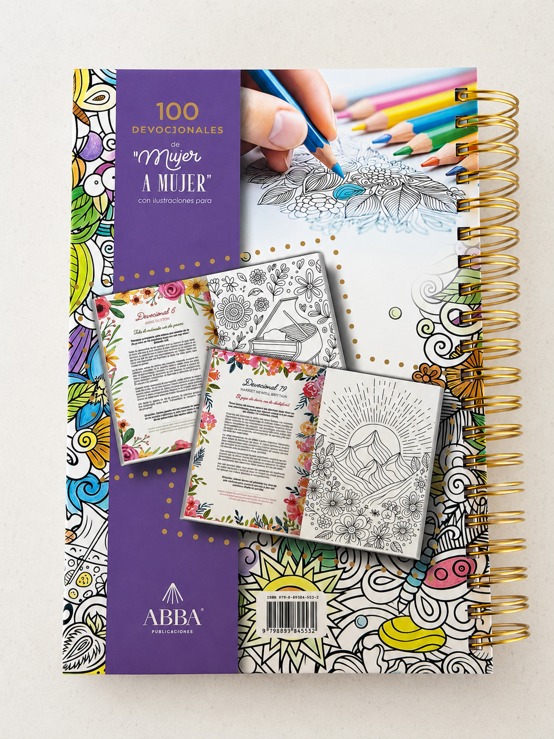 100 Devocionales para Colorear | Mujer a Mujer