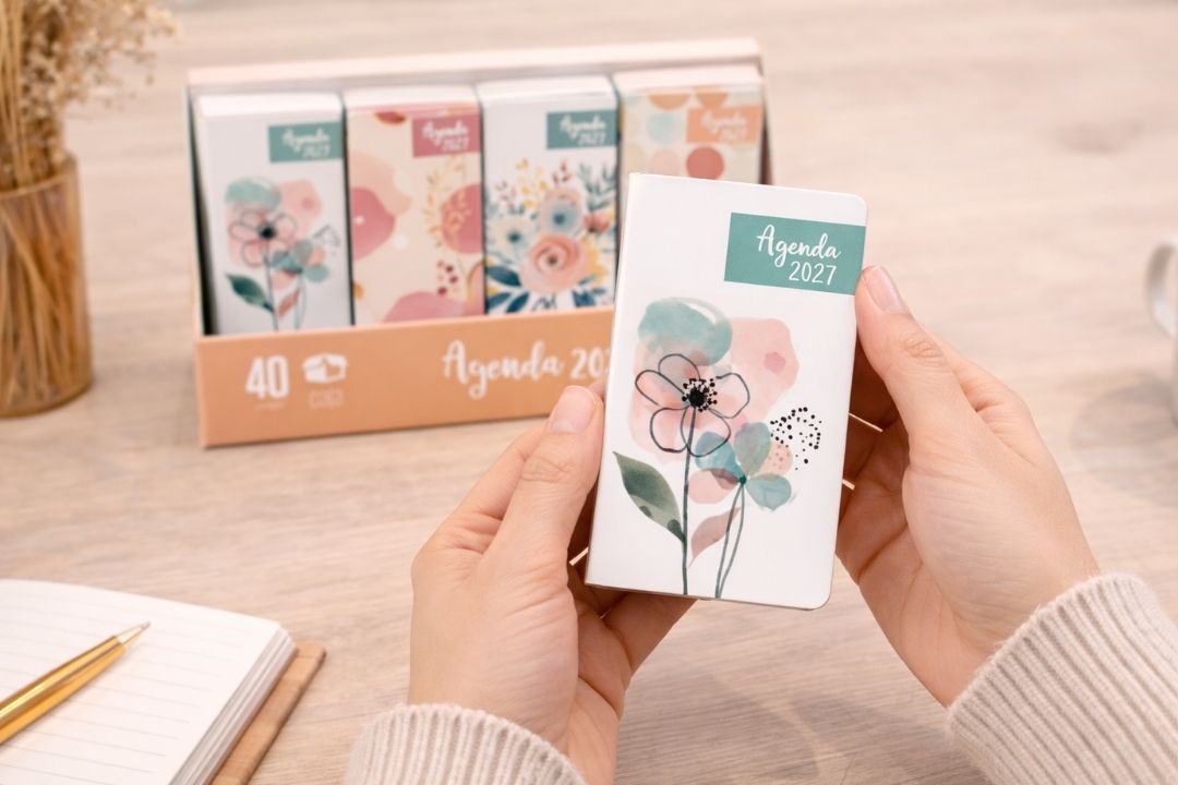 Display Agendas Pocket 2027 - 40 unidades