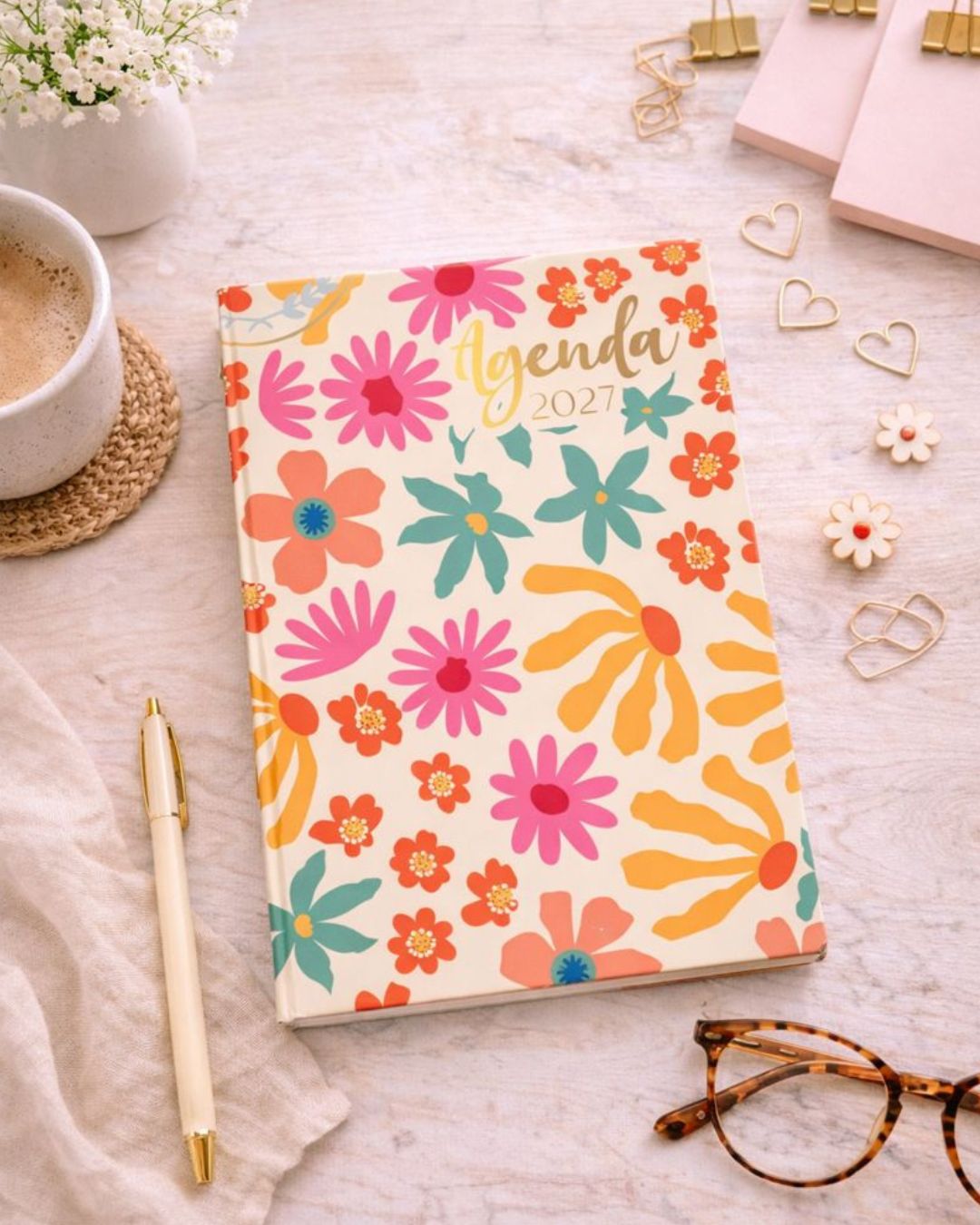 Agenda 2027 | Floral Colores Piel