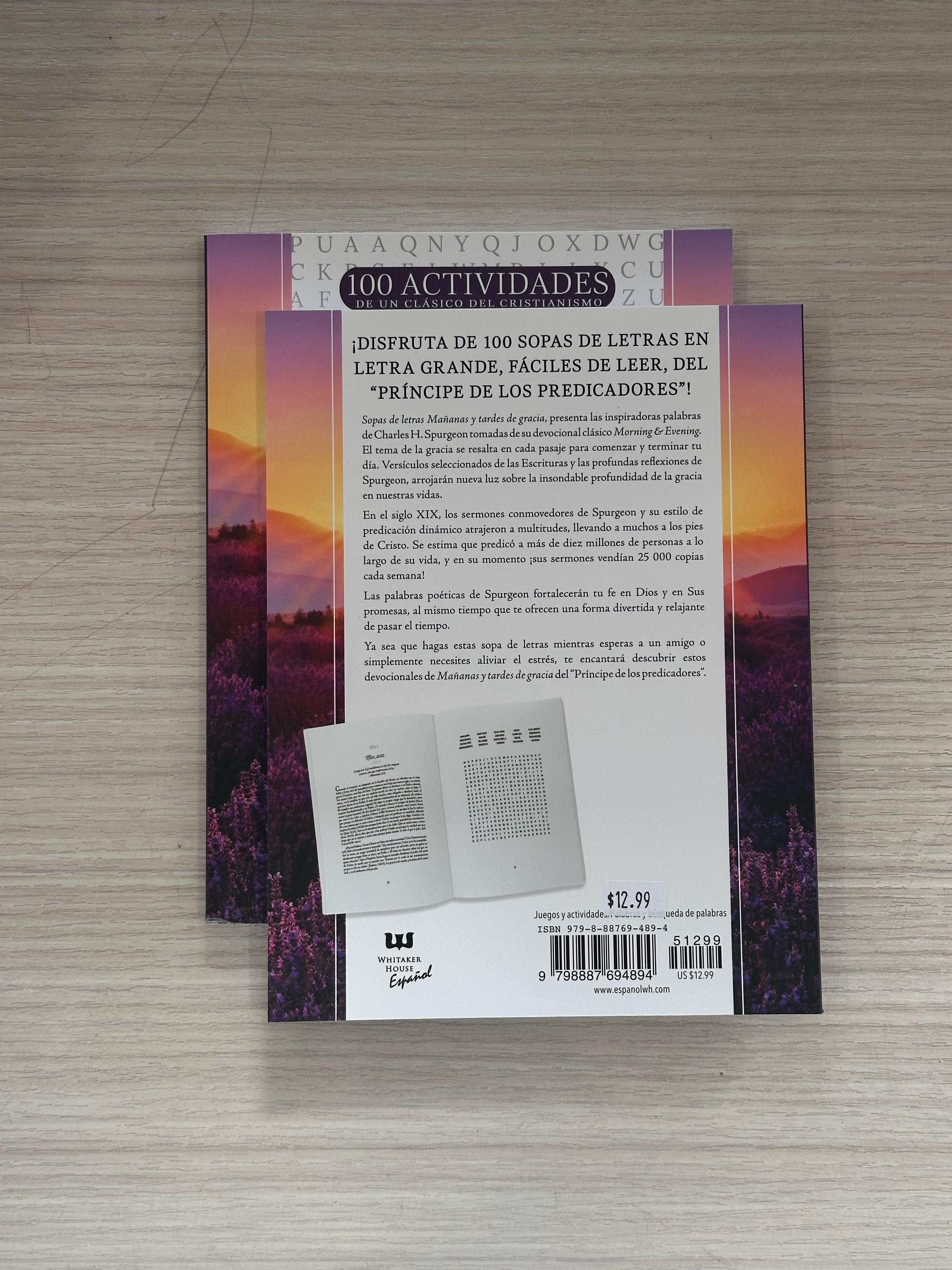 Mañanas y Tardes de Gracia - Letra Grande | Charles H. Spurgeon