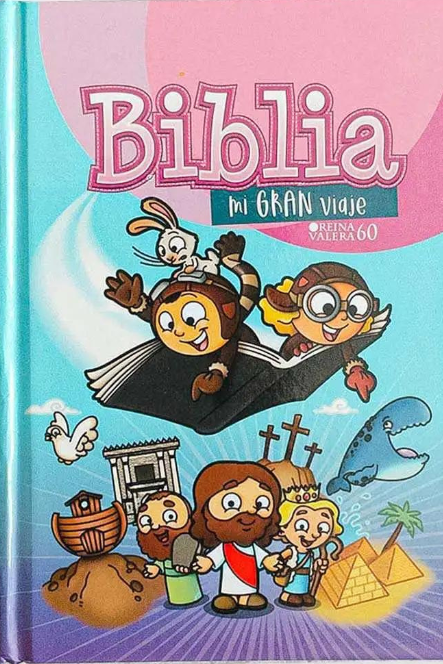 Biblia Mi Gran Viaje RVR60 - Rosa