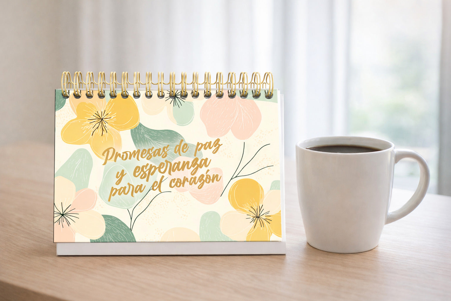 Calendario Perpetuo de mesa - Promesas de Paz y Esperanza
