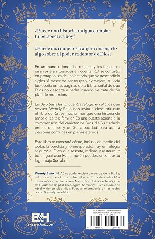 Bajo Sus alas: Encuentra refugio en el Dios que rescata