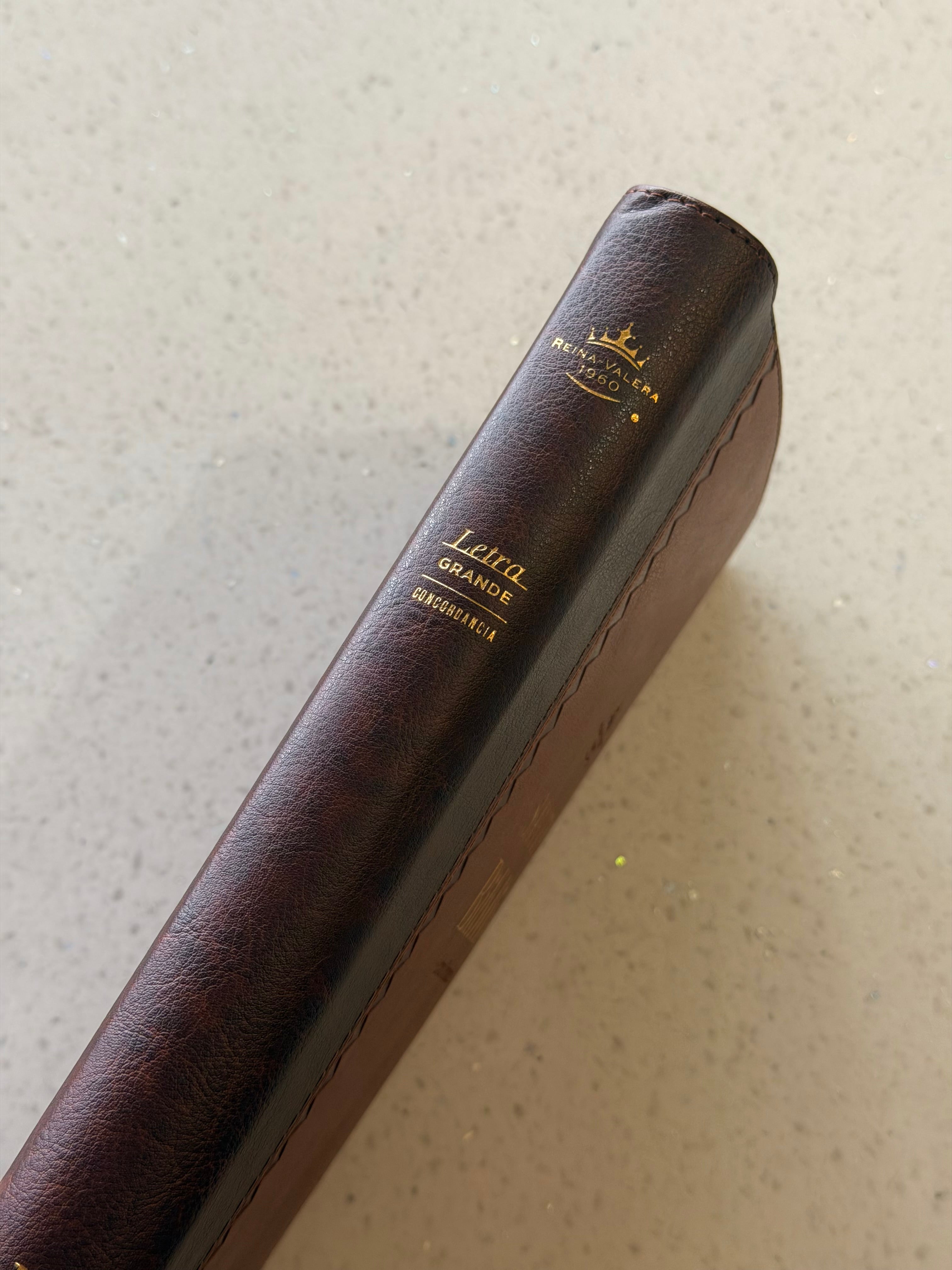 Biblia RVR1960 | Tapa Blanda Café con Cierre Obsequios y Premios