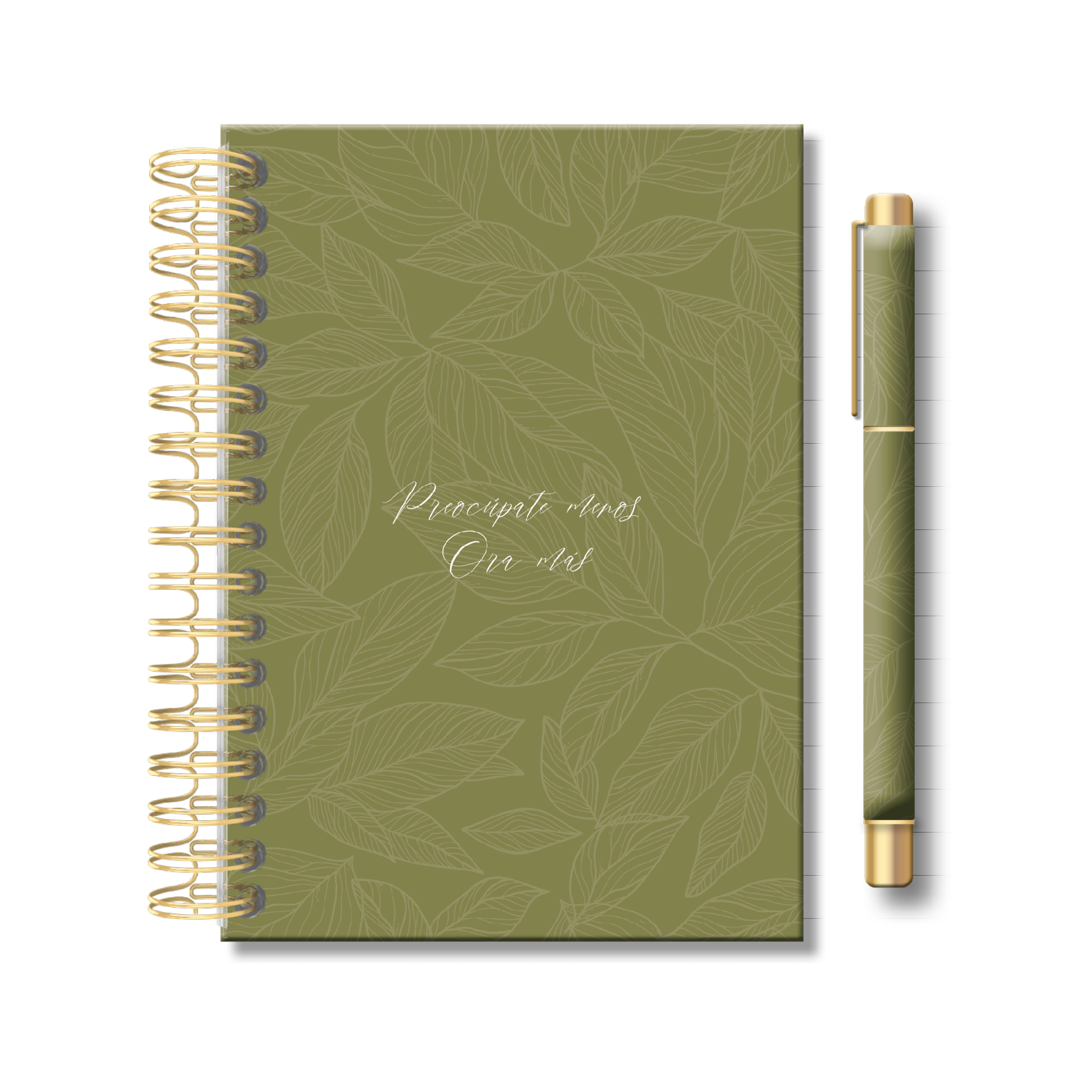 Set Journal & Bolígrafo | Preocúpate menos, ora más