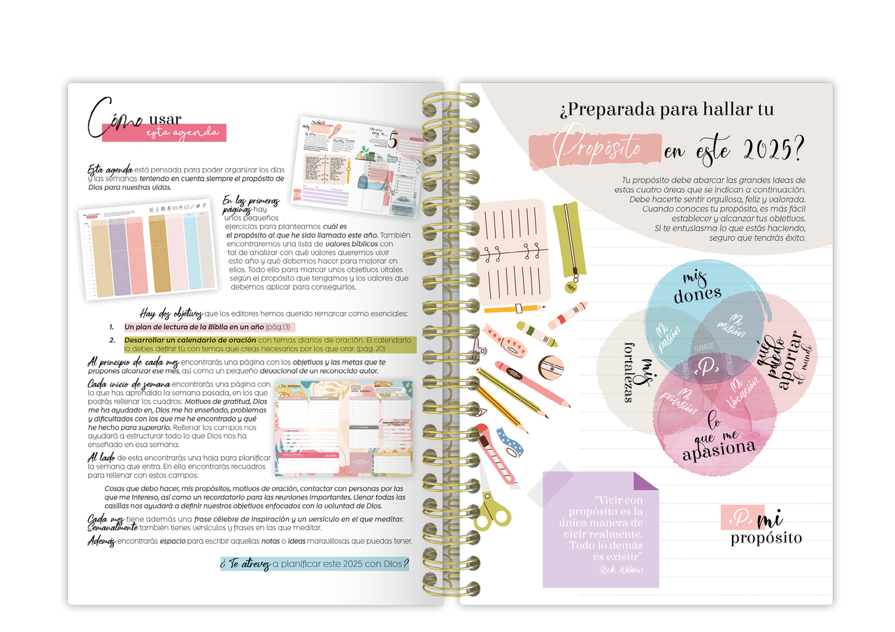 Planner 2025 | Floral