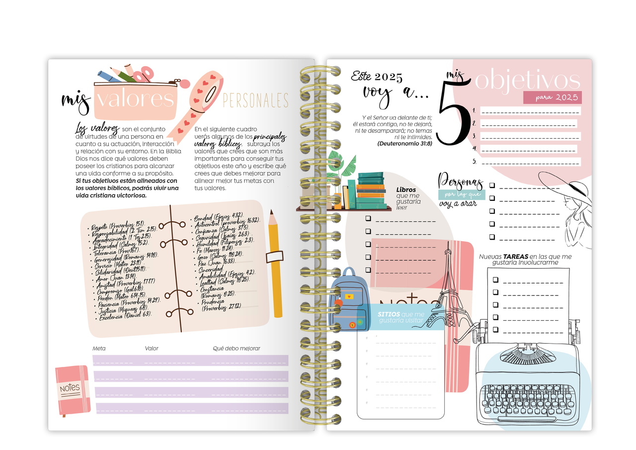 Planner 2025 | Floral