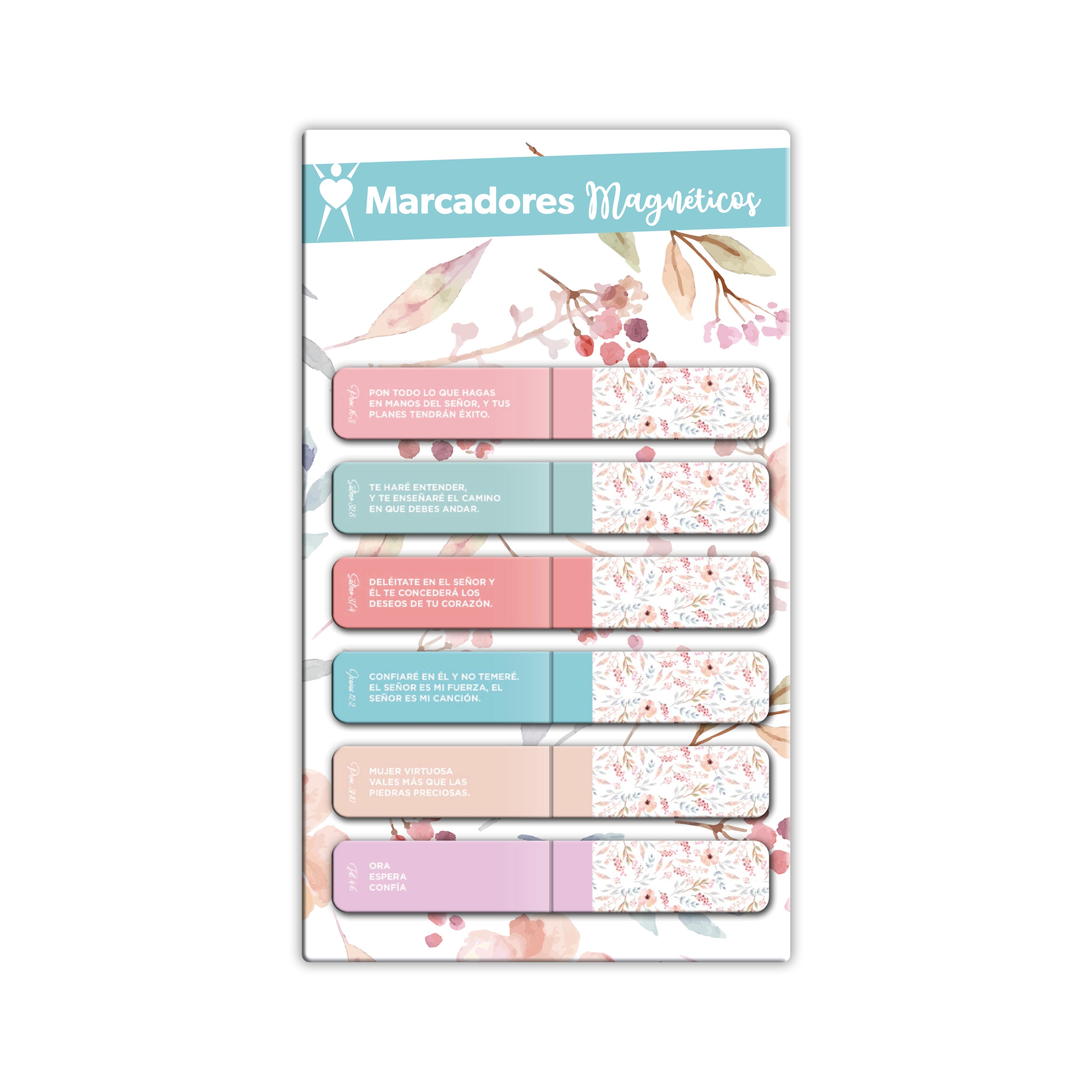 Marcadores Magnéticos | Floral 1