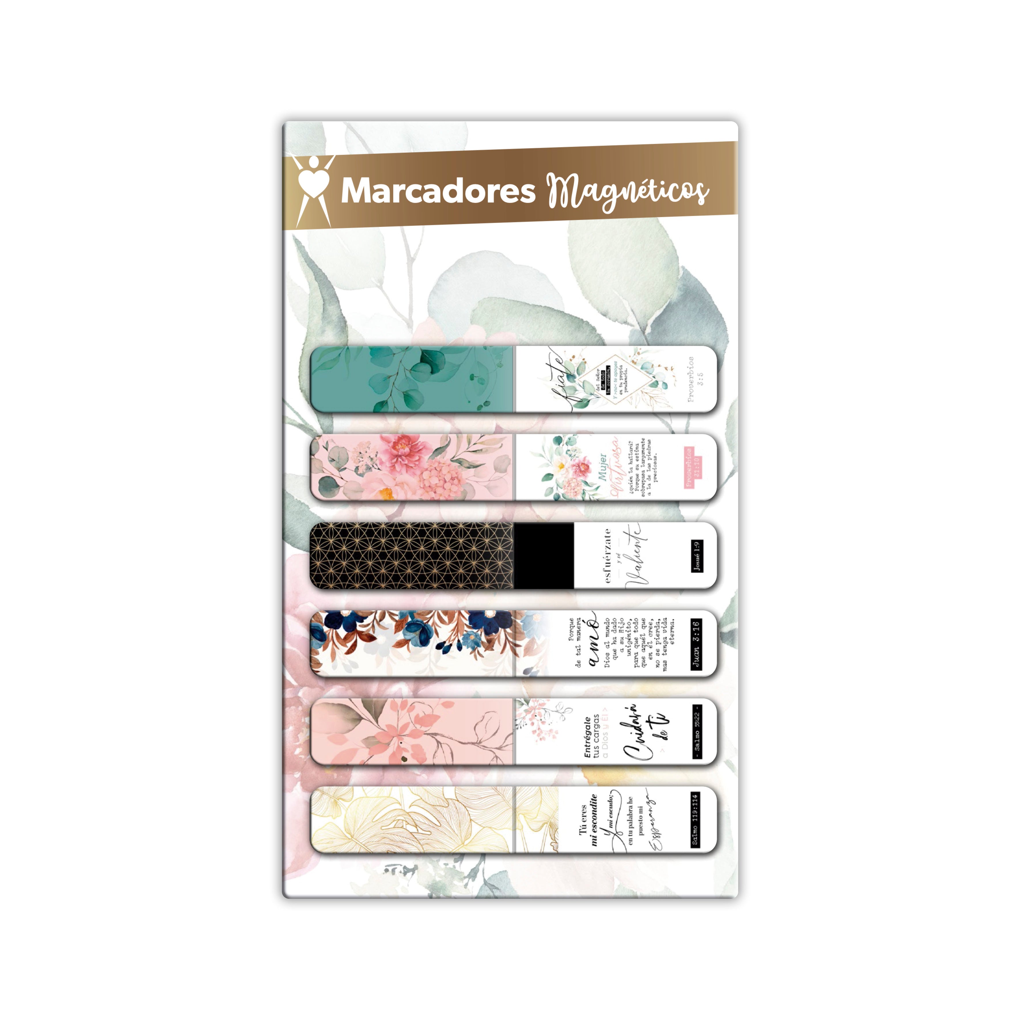 Marcadores Magnéticos | Floral 2