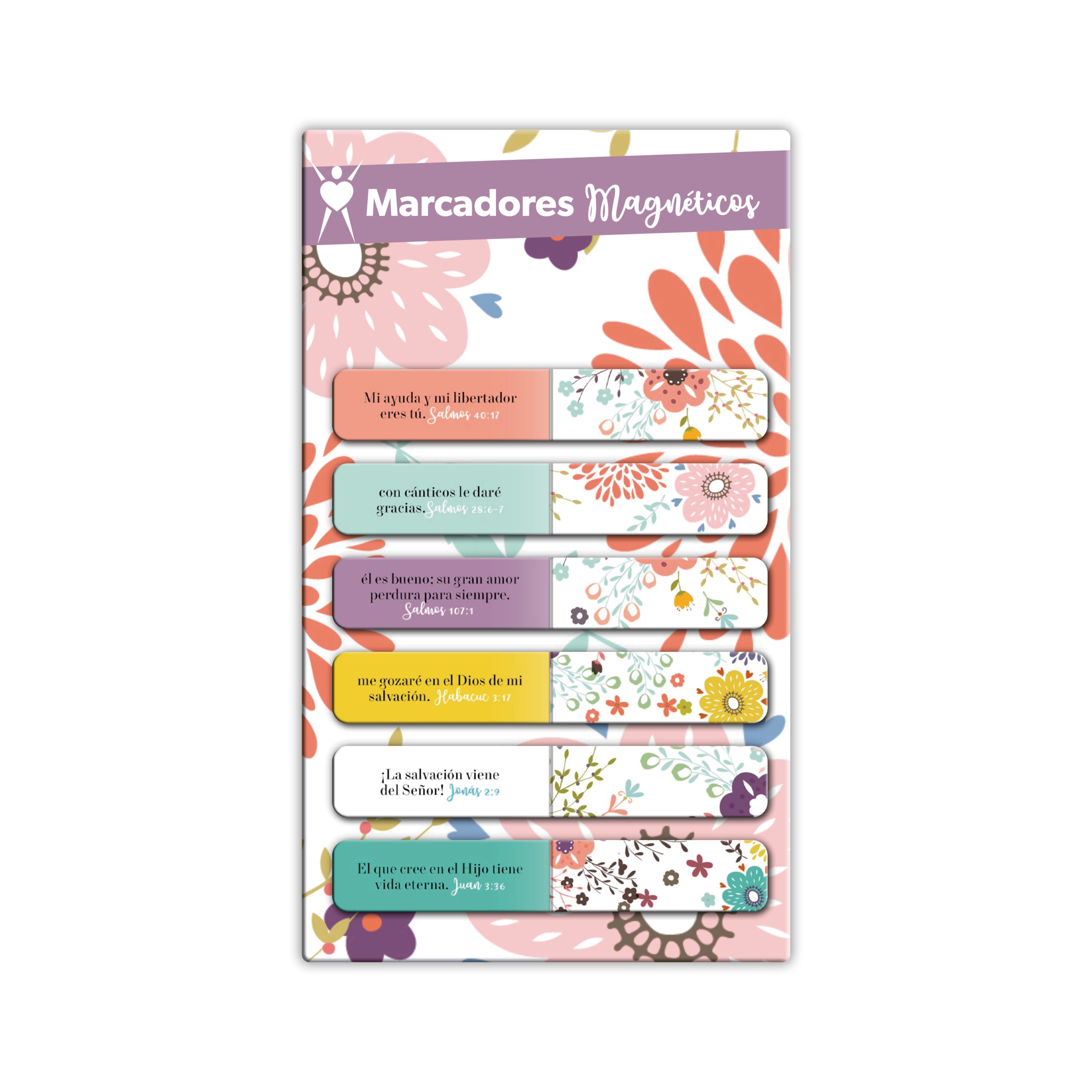 Marcadores Magnéticos | Floral 3