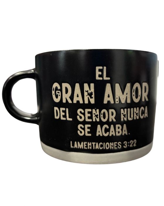 Taza 14 OZ Roca Firme. El gran amor