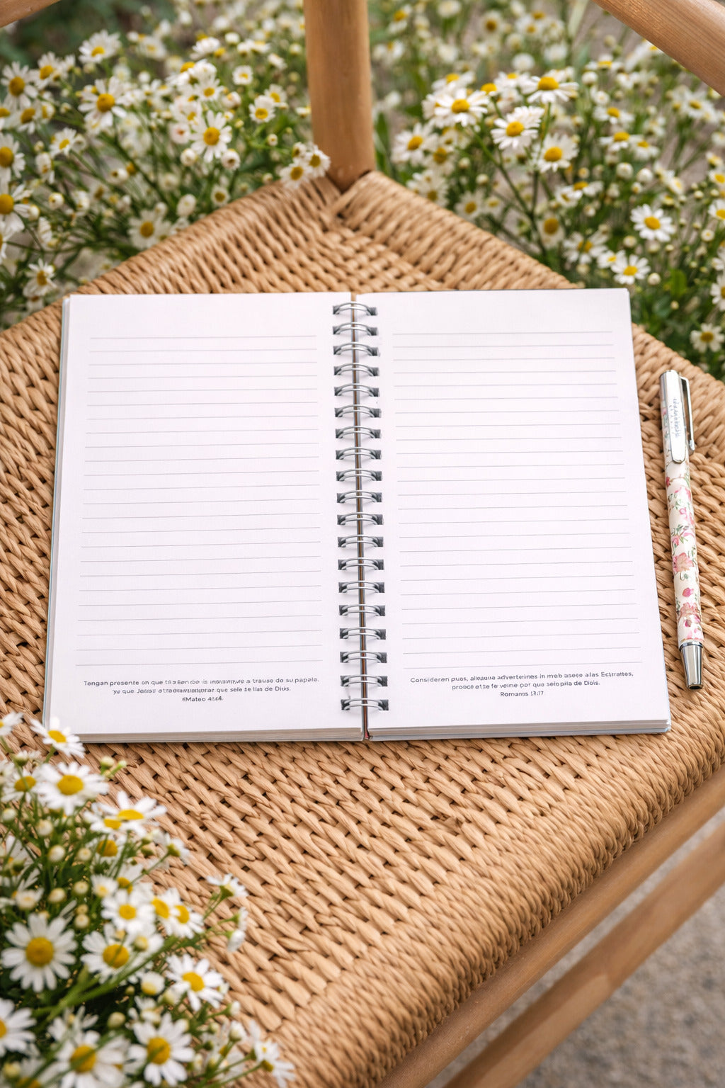 Pack libreta y bolígrafo. Mujer de Dios