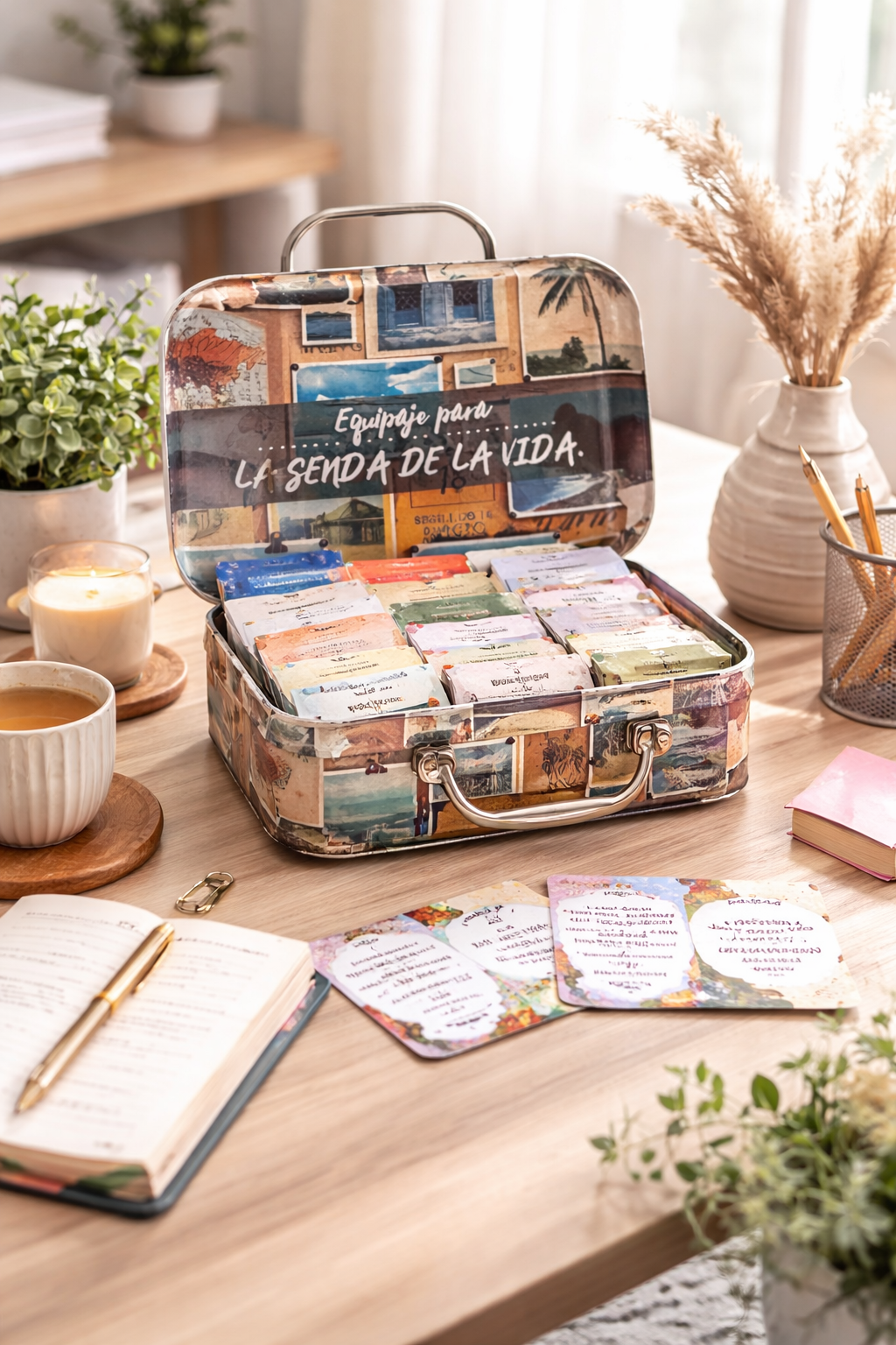Caja de promesas maleta - Equipaje para la senda de la vida