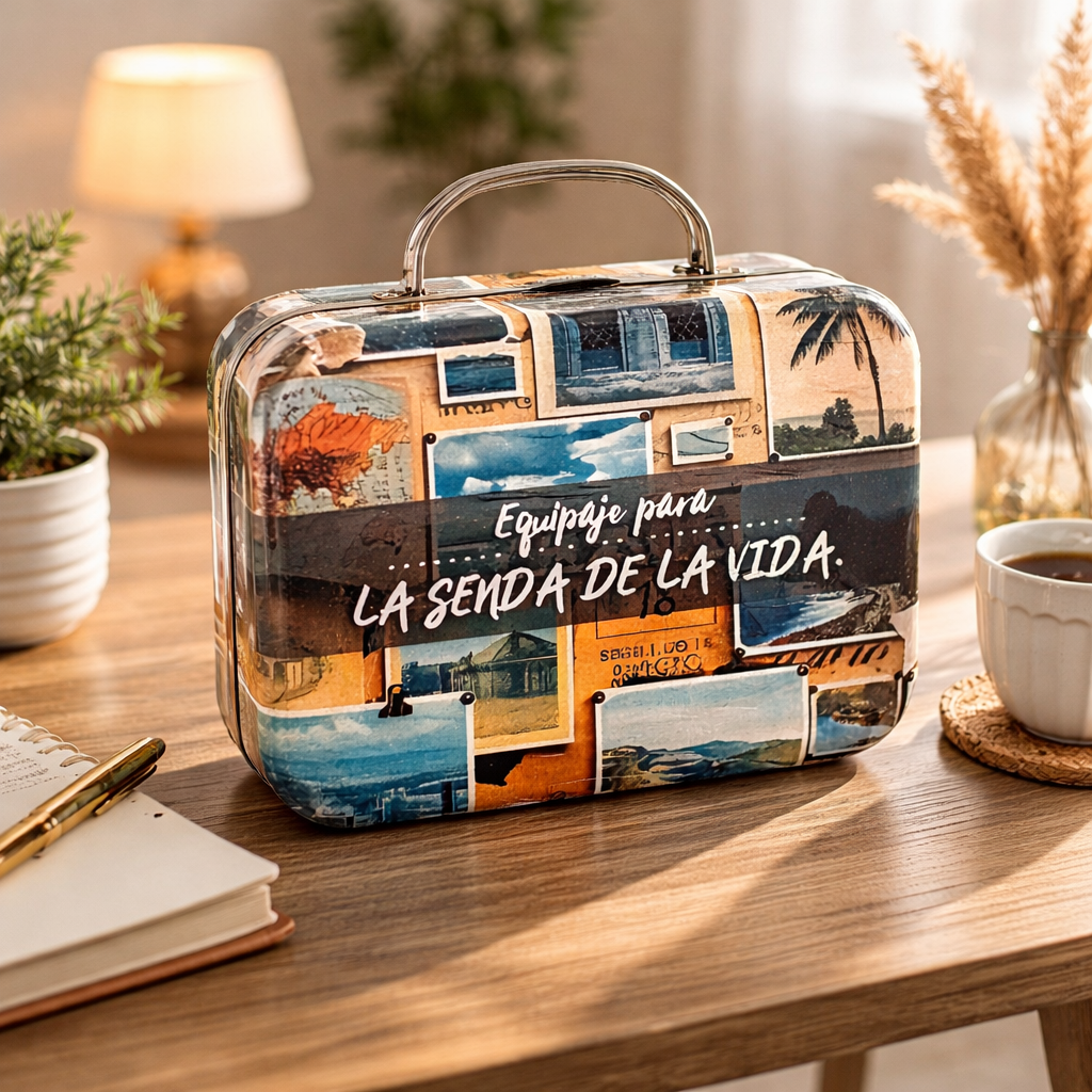 Caja de promesas maleta - Equipaje para la senda de la vida