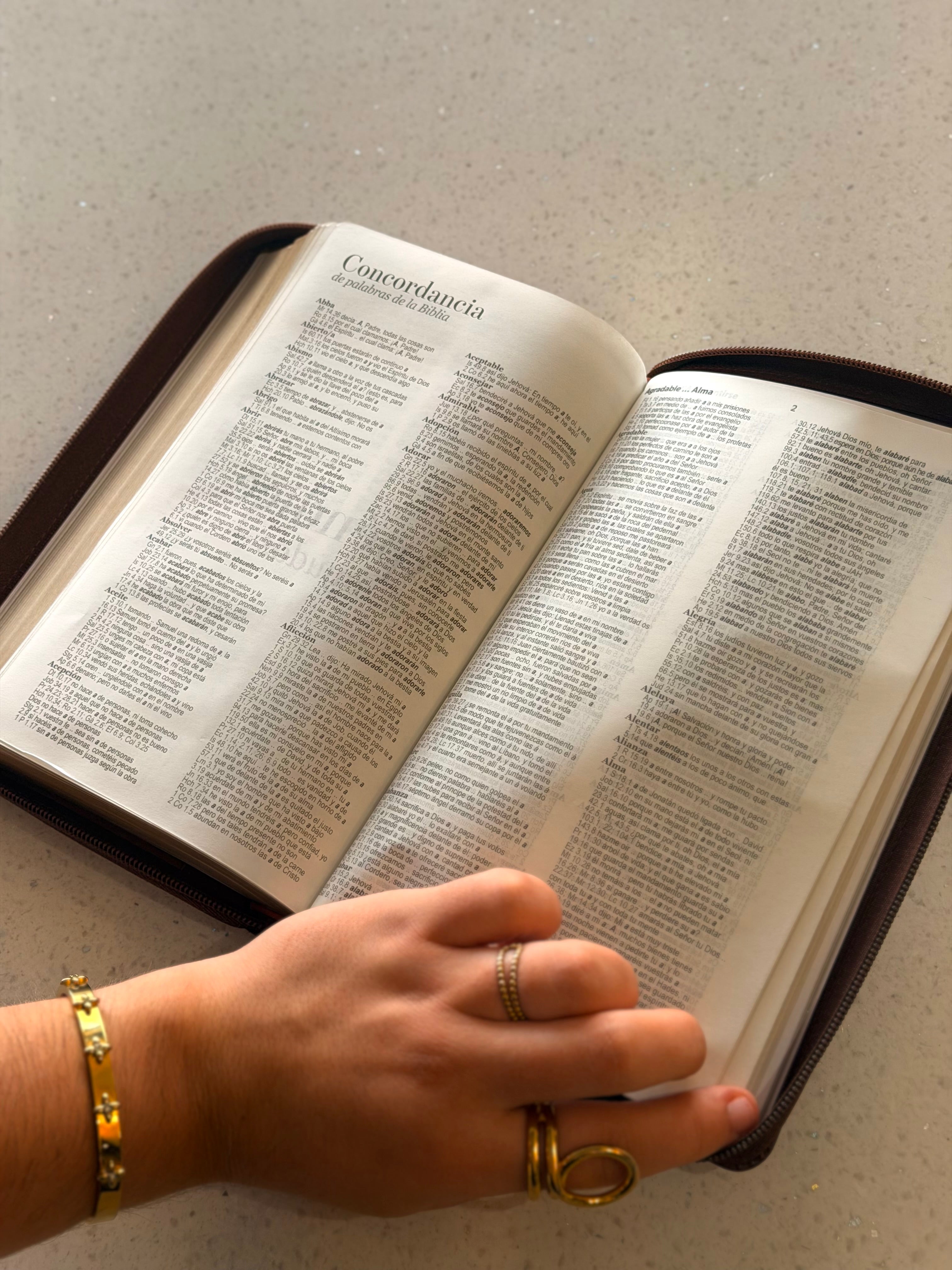 Biblia RVR1960 | Tapa Blanda Café con Cierre Obsequios y Premios
