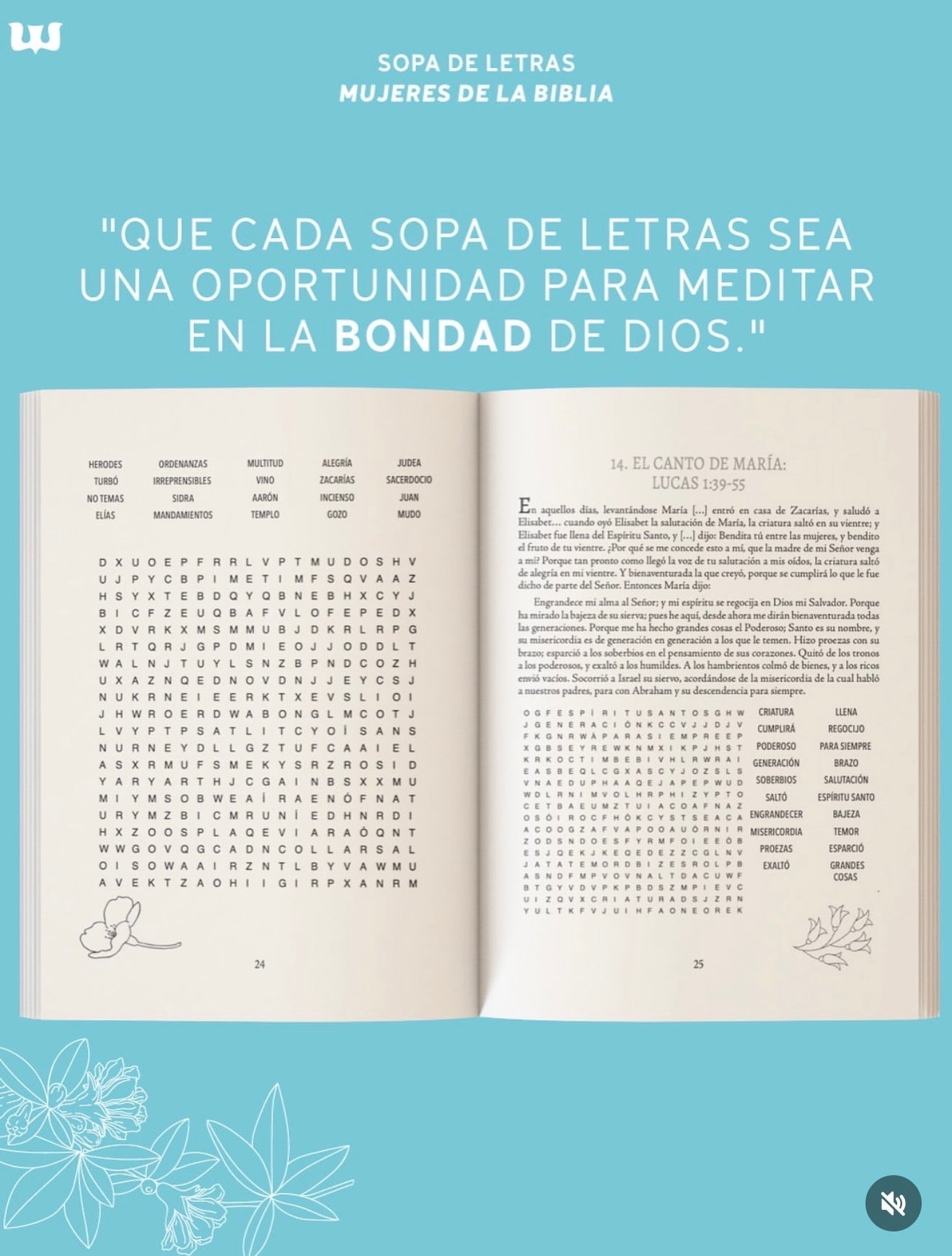 Sopas de Letras Mujeres de la Biblia | Letra Grande