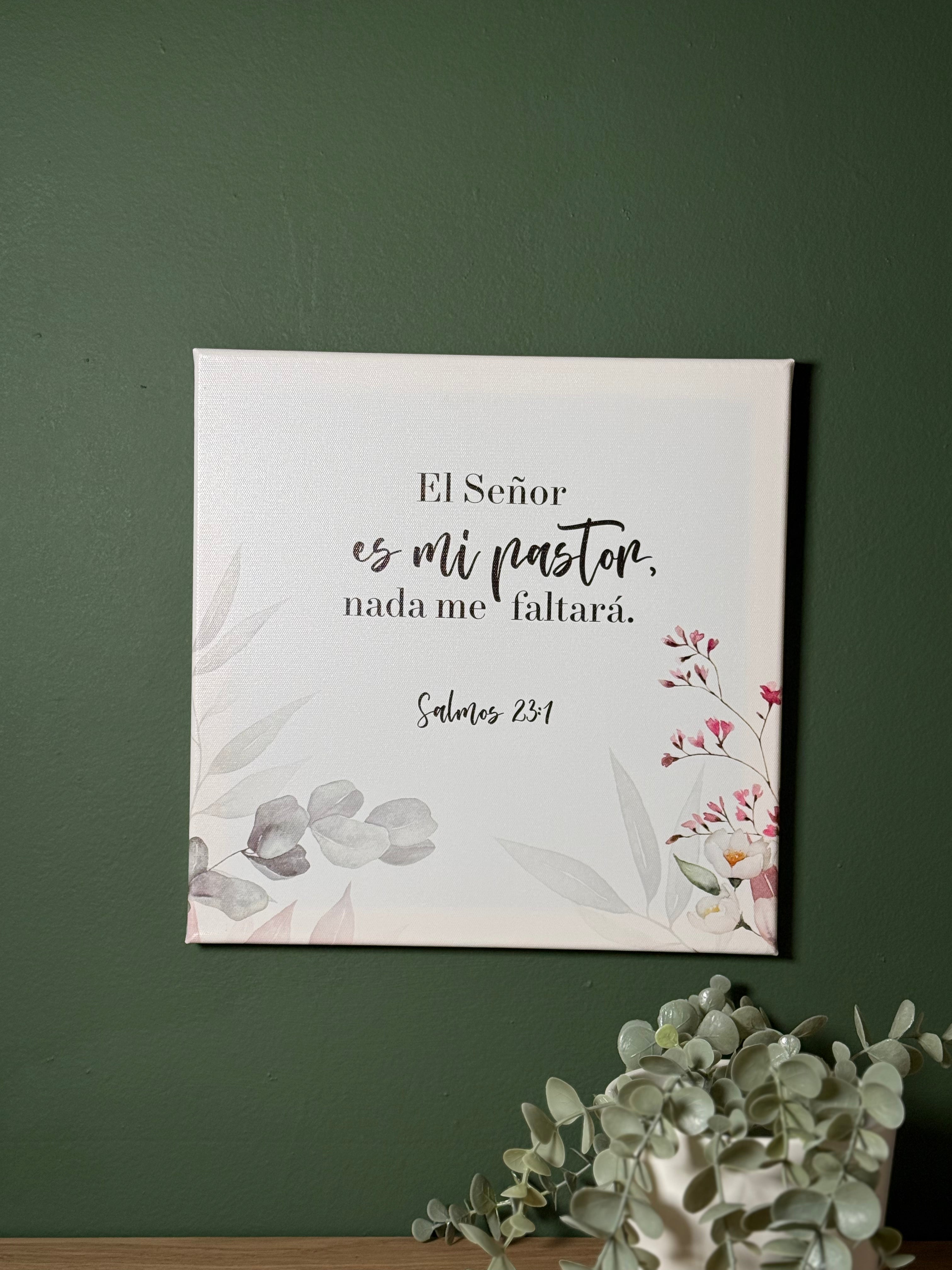 Cuadro canva | El Señor es mi pastor
