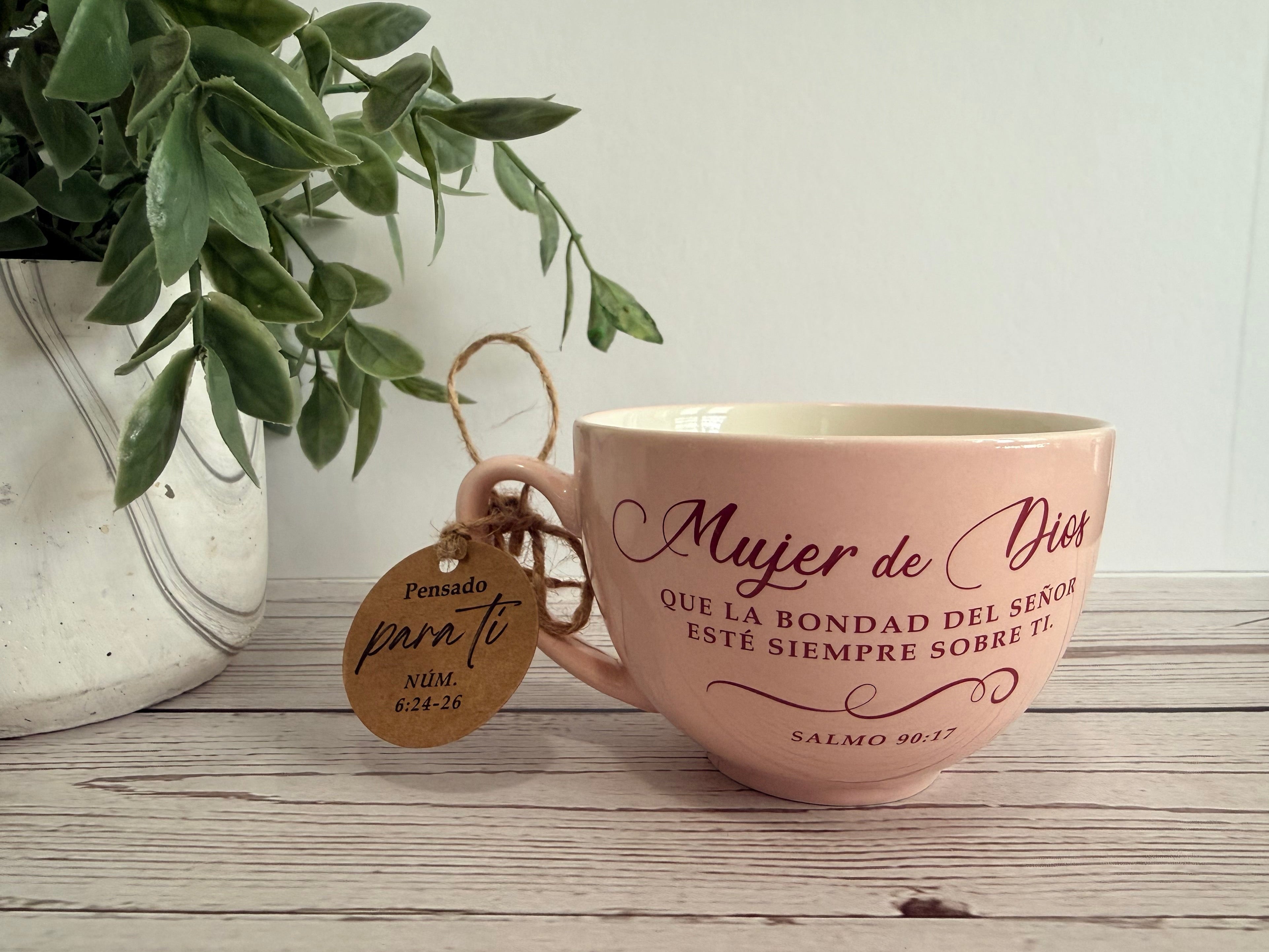 Taza 10 Oz. Colección Renuevo. Mujer de Dios