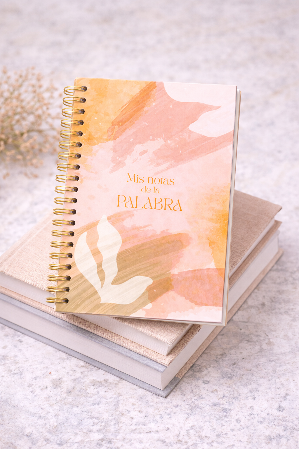 Libreta para Notas - Mis notas de la palabra - PEACH