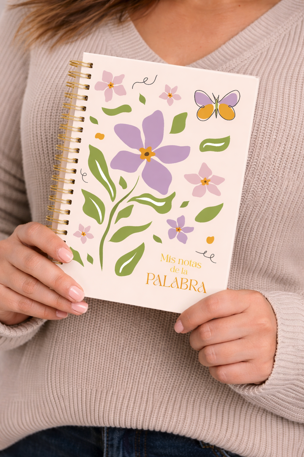 Libreta para Notas - Mis notas de la palabra - Flor