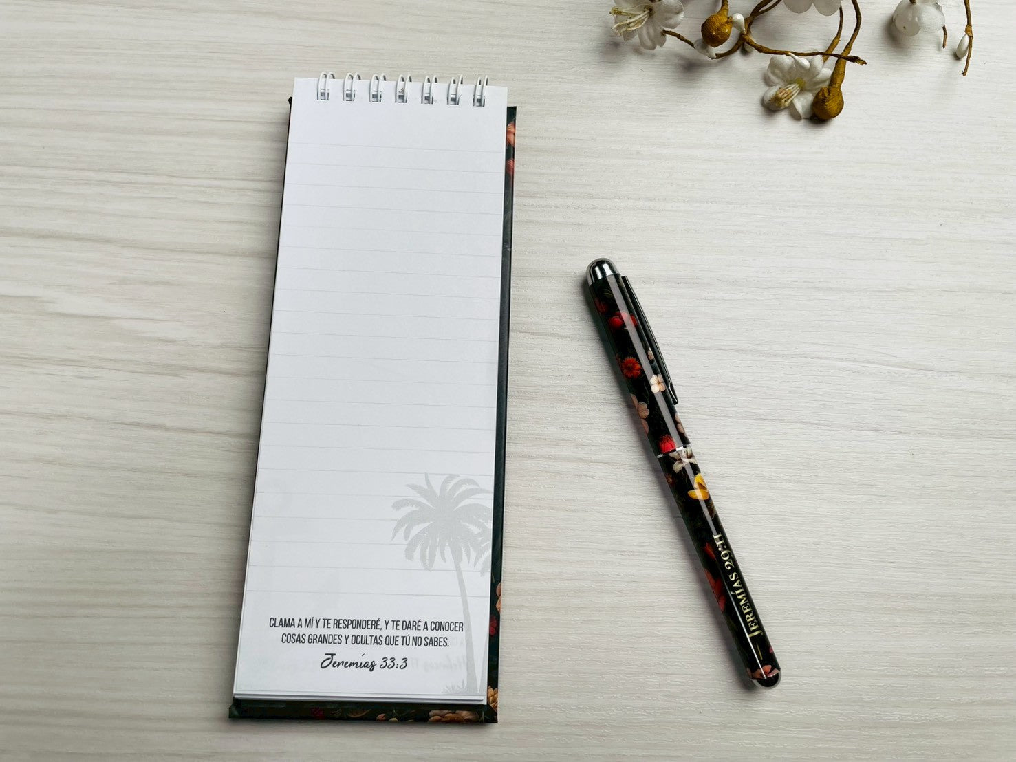 Set de Libreta y Bolígrafo | Pues Yo Sé los Planes