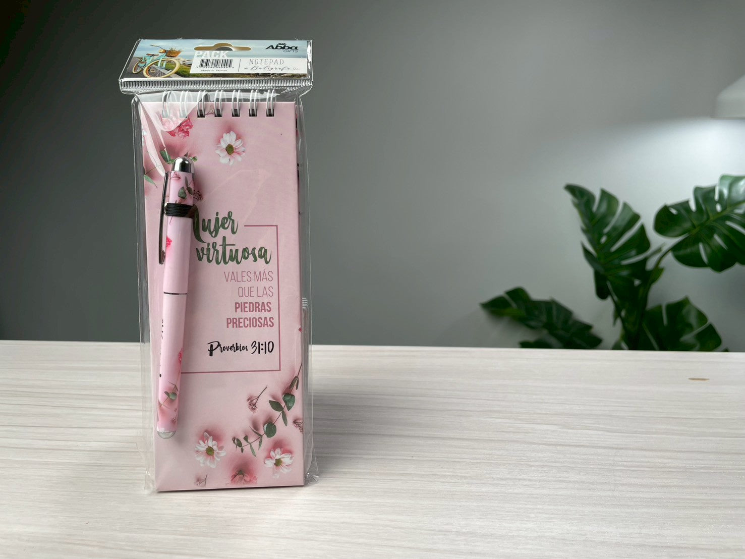 Set de Libreta y Bolígrafo | Mujer Virtuosa