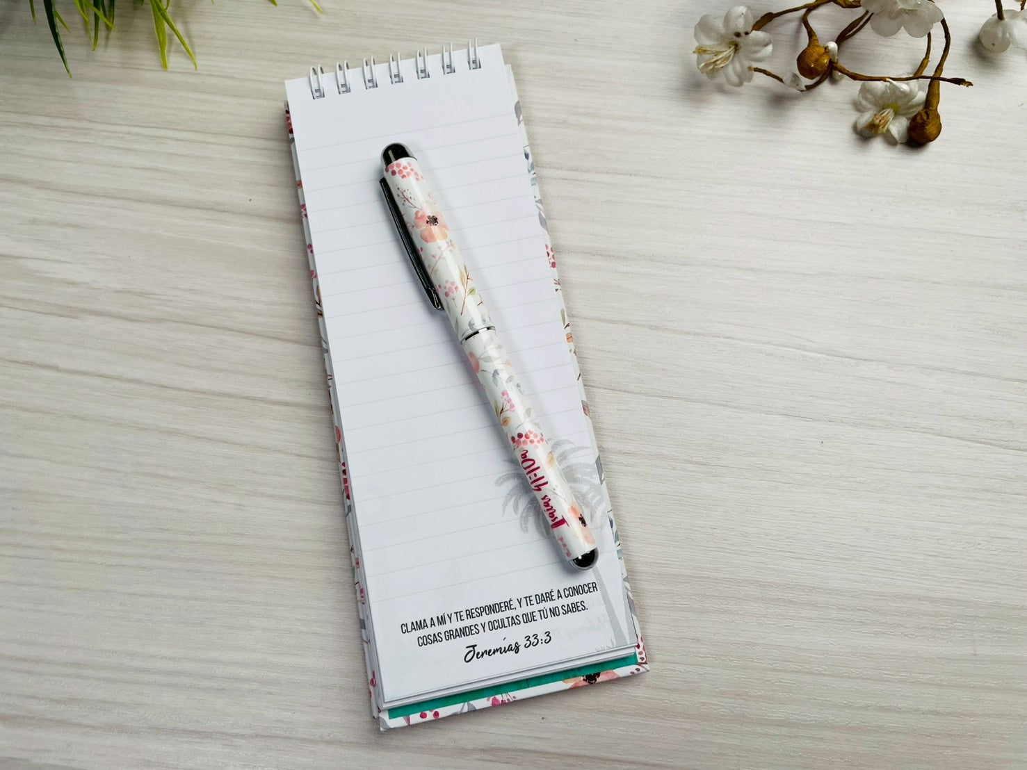 Set de Libreta y Bolígrafo | No Tengas Miedo