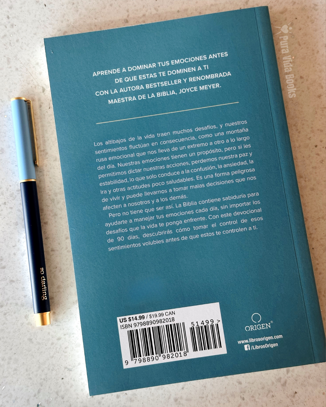 Maneja Tus Emociones: Un Devocional de 90 Días | Joyce Meyer