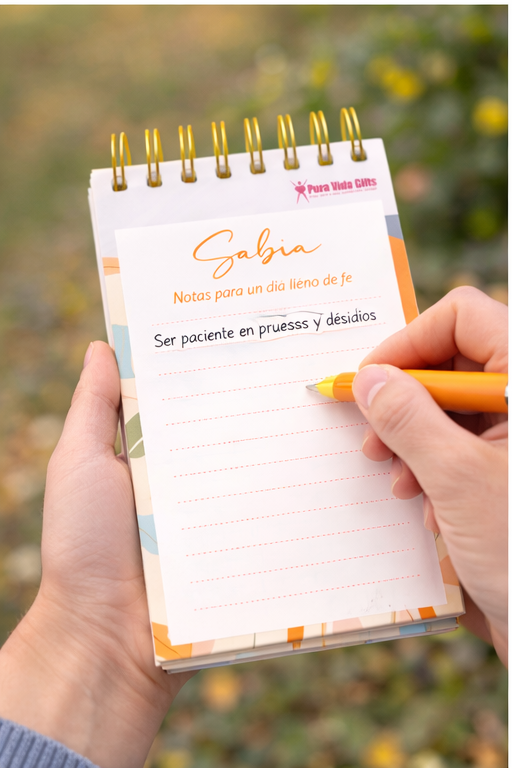Notepad y Boligrafo - Sabia