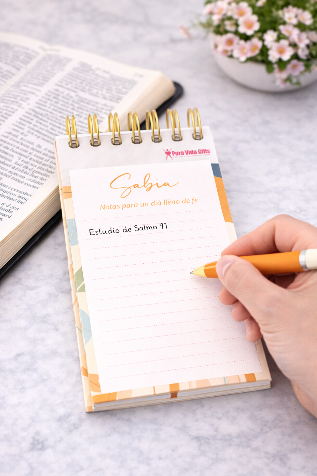 Notepad y Boligrafo - Sabia