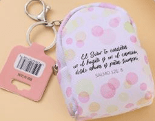 Llavero monedero mochila - Variedad