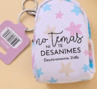 Llavero monedero mochila - Variedad