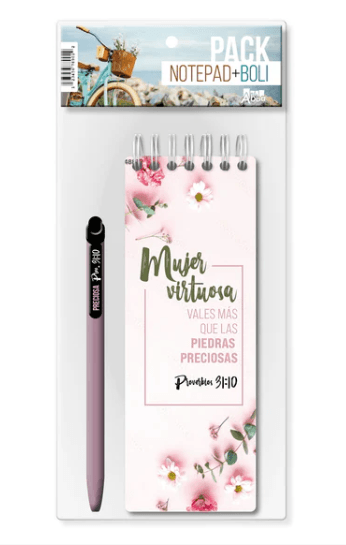 Notepads con bolígrafo - Variedad