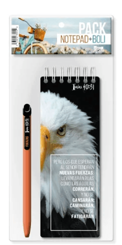 Notepads con bolígrafo - Variedad