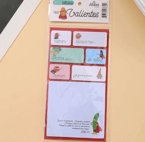 Pack sticky notes - Valientes